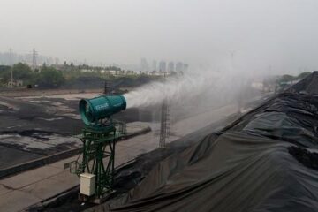 Dust Suppression System in Coal Handling Plant