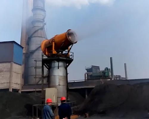 Fog Cannon in Coal Plant
