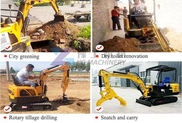 Compact Excavator Application