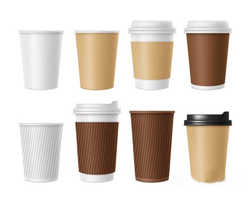 Paper Cups with Sleeves