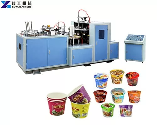 2020 best paper cup forming machine / cup making machine with counter and  packing full line 