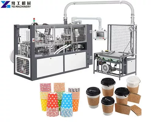 Paper cup deals machine