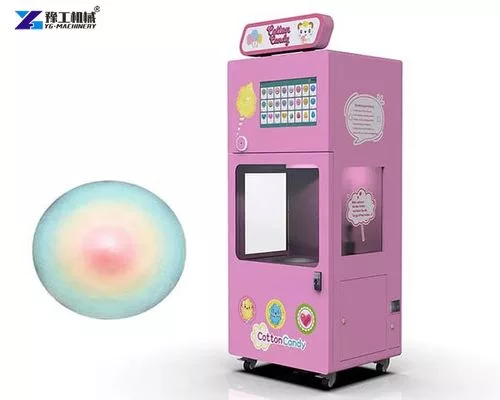 robot cotton candy machine