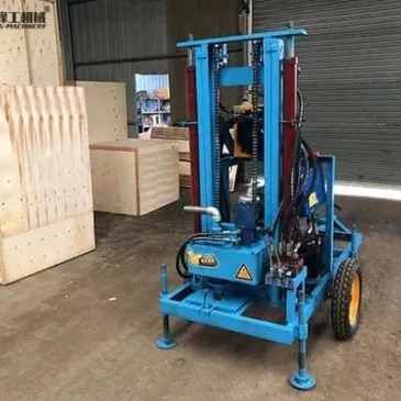 Small Water Well Drilling Machine Exported to Peru