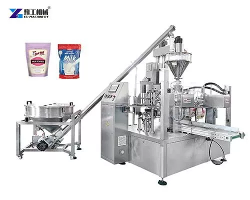 premade pouch packing machine for powder