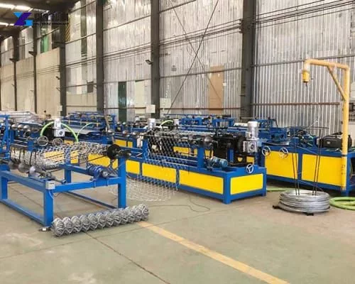 chain link fencing machine factory