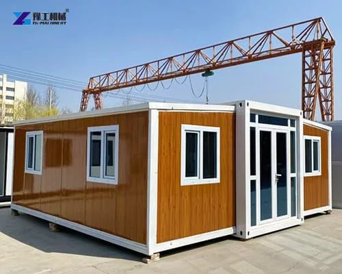 double wing foldable container house