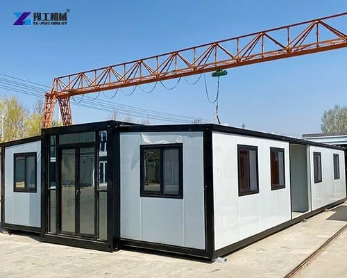 double wing foldable prefab house