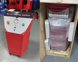 portable dry ice blasting machine exported to Saudi Arabia
