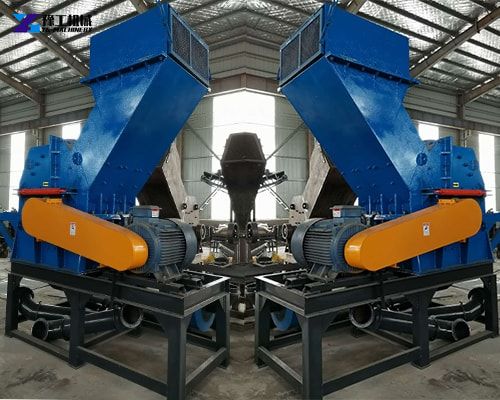 scrap metal crushing machine