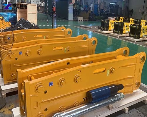 hydraulic excavator breaker hammer