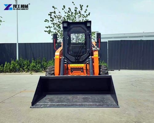 small wheel loading machine