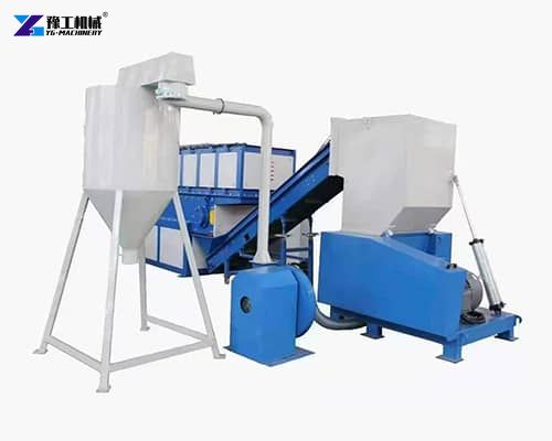 industrial plastic shredder machine