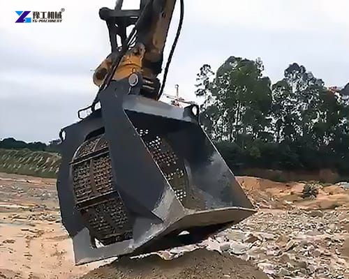 excavator screening bucket for sale