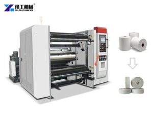 paper roll slitting rewinding machine