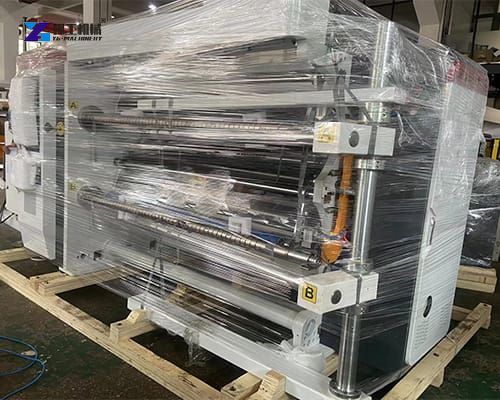 paper slitting rewinding machine exported to the USA