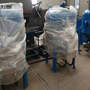 Portable Sandblasting Equipment Sold to the UK