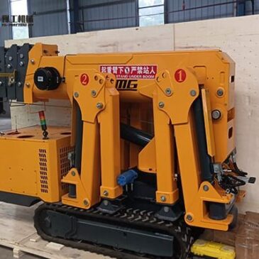 Small Spider Crane Exported to Hungary