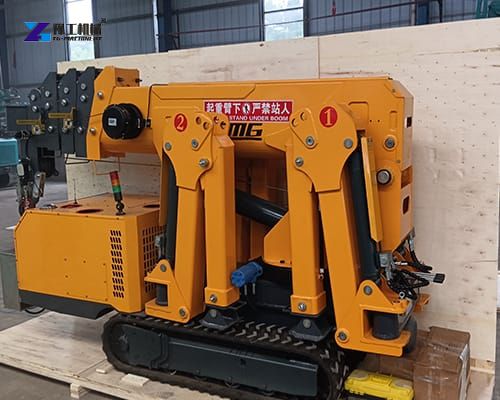 Small Spider Crane Exported to Hungary small spider crane exported to Hungary