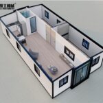 2 bedroom type of 40ft prefab container house