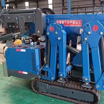 Mini Spider Crane Exported to Spain