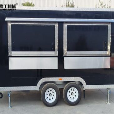 Mobile Catering Trailer Exported to Colombia