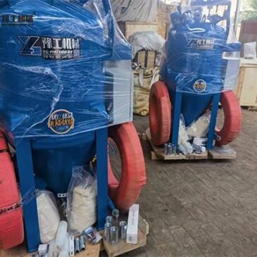 Portable Sandblasting Equipment Exported to Tanzania