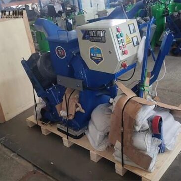 Floor Shot Blaster Exported to Italy