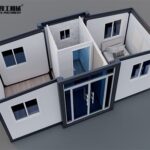 tiny expandable prefab house