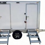 toilet and shower trailer