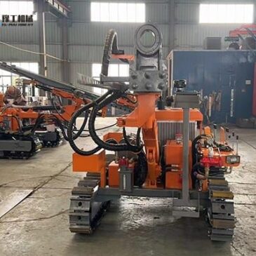 DTH Drilling Rig Exported to Singapore