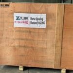 mortar spraying machine to Spain
