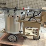 thermoplastic road marking machine to the USA