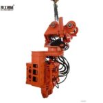 excavator pile driver attachment