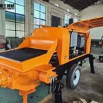 hopper concrete pump