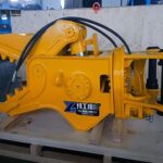 excavator pulverizer attachment