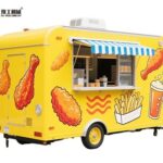 french fries food cart