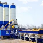 industrial concrete mixing station